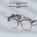 Men's And Women's UV Protection Clamshell Sunglasses