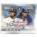 2021 Topps Chrome Baseball Hobby Jumbo Box