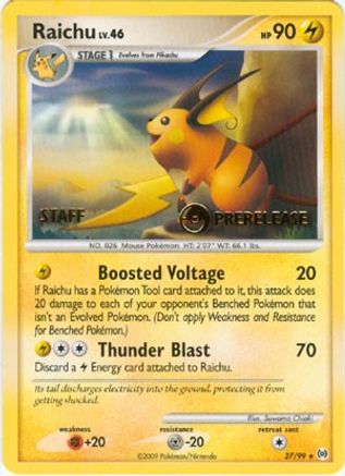 Raichu 027/99 - Nintendo Promos