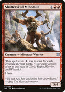 Shatterskull Minotaur | 160 | Zendikar Rising