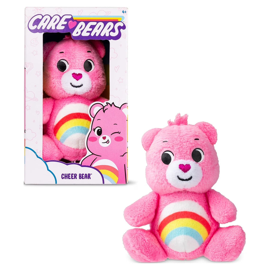 Care Bears Micro Plush Cheer Bear - 2.5 Inch Collectible Stuffed Toy