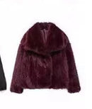 Women's Faux Fox Fur Jacket