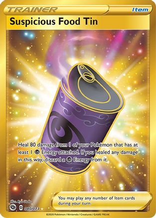 Suspicious Food Tin (Secret) 080/73 - Champions Path Holofoil