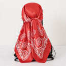 Classic Satin Womens Shawl Headscarf And Scarf