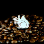 Grey Squirrel Coffee Club Enamel Pin