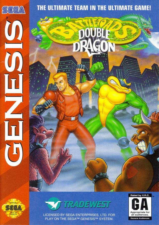 Battletoads and Double Dragon (Sega Genesis)