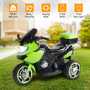 3 Wheel Motorcycle For Kids Aged 1-6 Battery Powered Ride On Toy Electric Tricycle w/Music Story Broadcasting Headlight Rear Light Forward Reverse