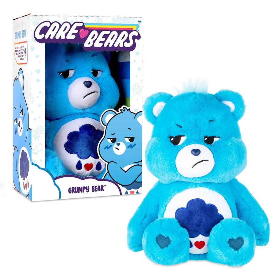 Care Bears Grumpy Bear Medium Plush - 14 Inch Classic Stuffed Animal