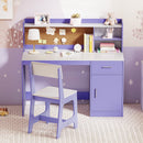 Kids Study Desk and Chair Set Student Table and Chair