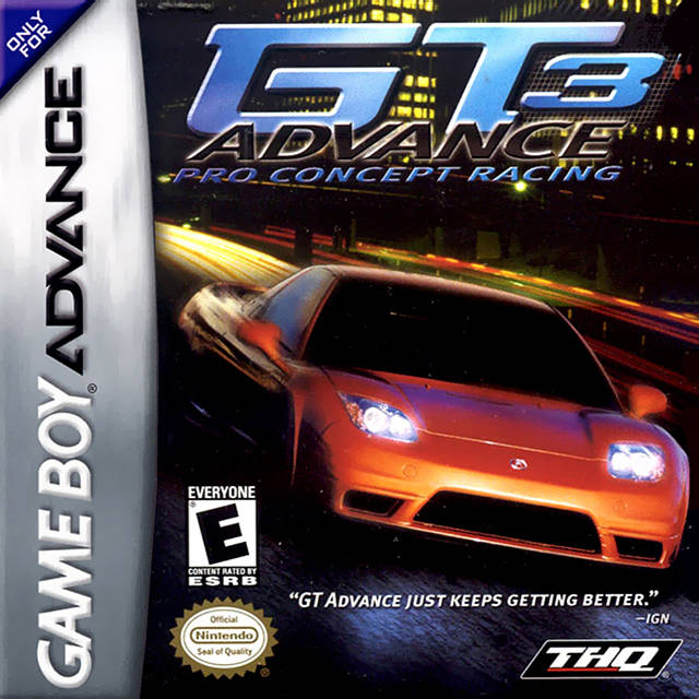 GT Advance 3: Pro Concept Racing (Gameboy Advance)