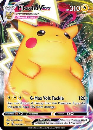 Pikachu VMAX 044/185 - SWSH04 Vivid Voltage Holofoil