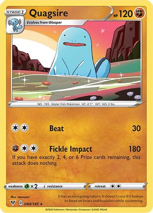 Quagsire 084/185 - SWSH04 Vivid Voltage