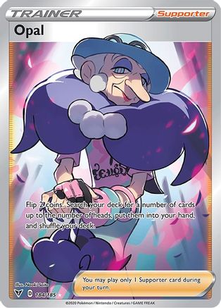 Opal (Full Art) 184/185 - SWSH04 Vivid Voltage Holofoil