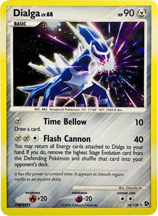 Dialga (Cosmos Holo) 016/106 - Deck Exclusives Holofoil