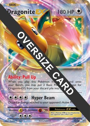 Dragonite EX 072/108 - Jumbo Cards Holofoil