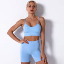 Seamless Sexy Strap Yoga Clothes