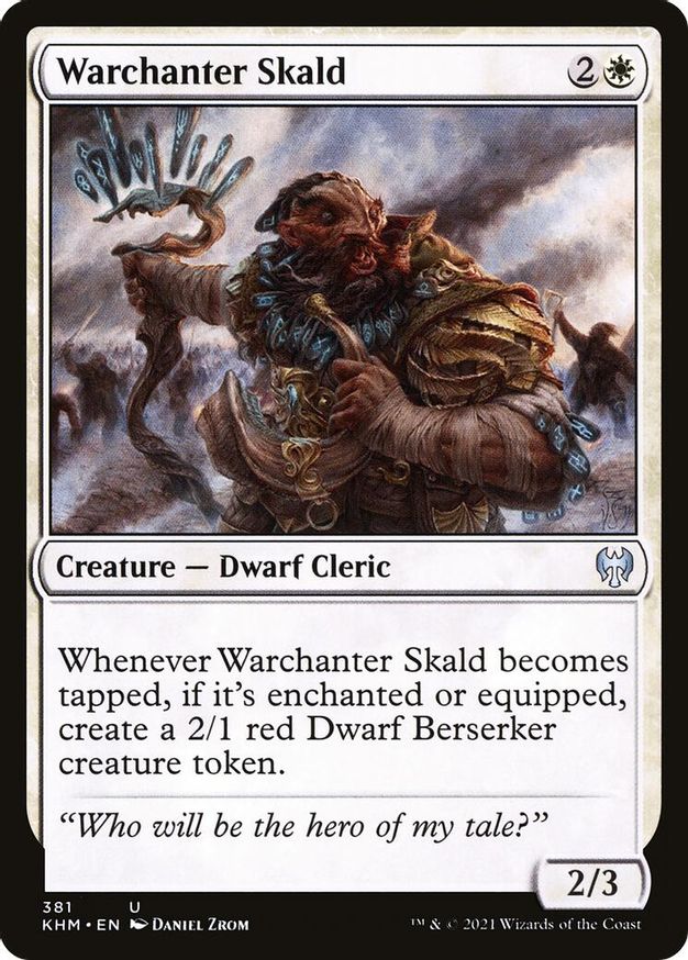 Warchanter Skald | 381 | Kaldheim