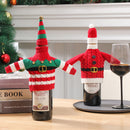 Christmas Knitted Wine Bottle Cover Decoration