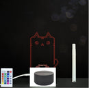 3D Acrylic Board Handwriting Message Board LED Light