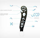 Multifunction Creative Drawing Ruler Tool