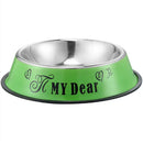 pet bowl pet feeding basin