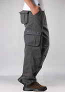 Multi-pocket Men's Loose Labor Protection Pants