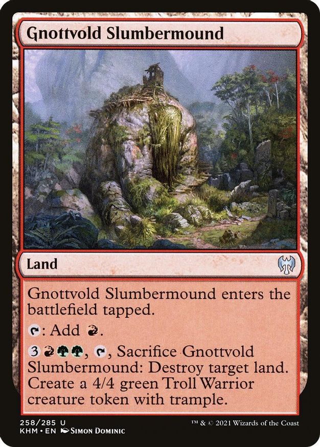 Gnottvold Slumbermound | 258 | Kaldheim