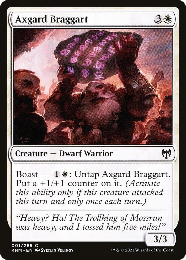 Axgard Braggart | 1 | Kaldheim