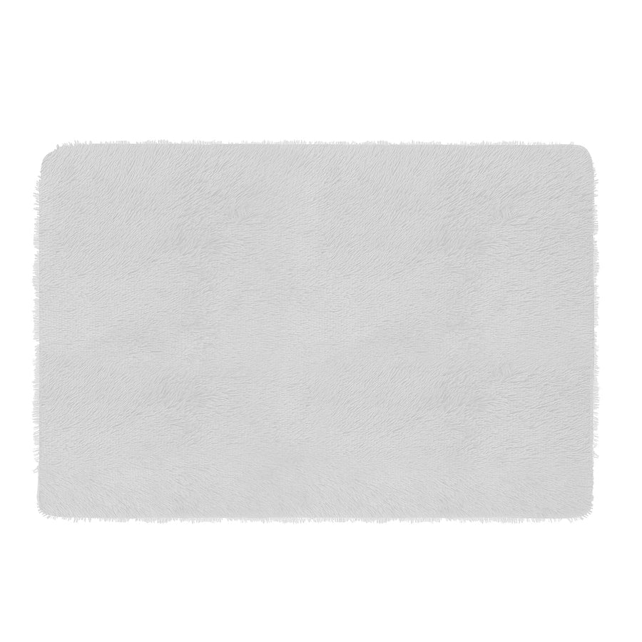 Fluffy Bedroom Rug 4Õ x 2.6Õ Anti-Skid Shaggy Area Rug Decorative Floor Carpet Mat for Nursery Bedroom Living Room