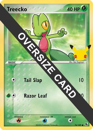 Treecko 076 - First Partner Pack