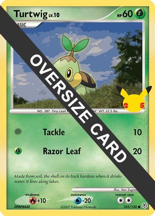 Turtwig 103/130 - First Partner Pack