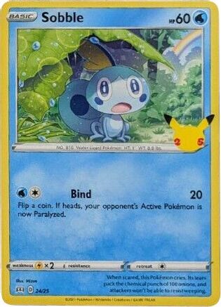 Sobble 024/25 - McDonalds 25th Anniversary Promos