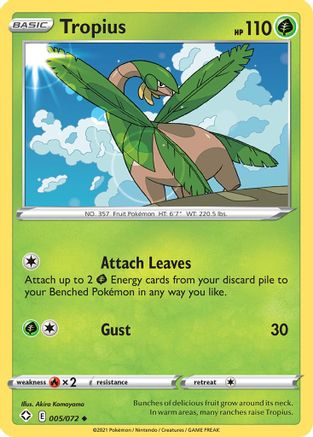 Tropius 005/072 - Shining Fates