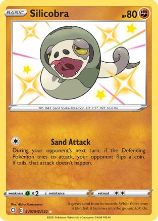 Silicobra SV070/SV122 - Shining Fates Shiny Vault Holofoil