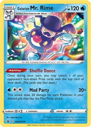 Galarian Mr. Rime SWSH079/307 - SWSH Sword & Shield Promo Cards Holofoil