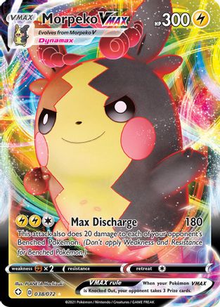 Morpeko VMAX 038/072 - Shining Fates Holofoil