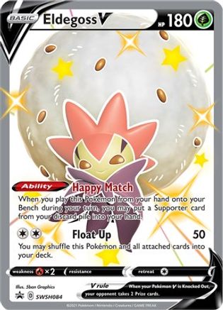 Eldegoss V SWSH084/307 - SWSH Sword & Shield Promo Cards Holofoil