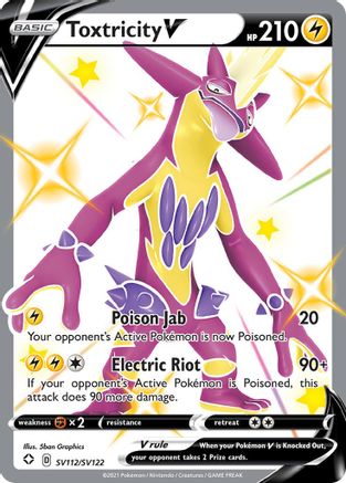 Toxtricity V SV112/SV122 - Shining Fates Shiny Vault Holofoil