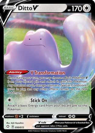 Ditto V 050/072 - Shining Fates Holofoil