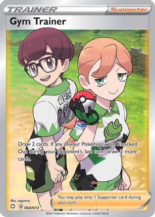 Gym Trainer (Full Art) 068/072 - Shining Fates Holofoil