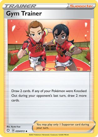 Gym Trainer 059/072 - Shining Fates Reverse Holofoil