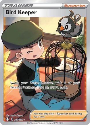 Bird Keeper (Full Art) 066/072 - Shining Fates Holofoil