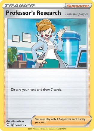 Professor's Research 060/072 - Shining Fates Reverse Holofoil