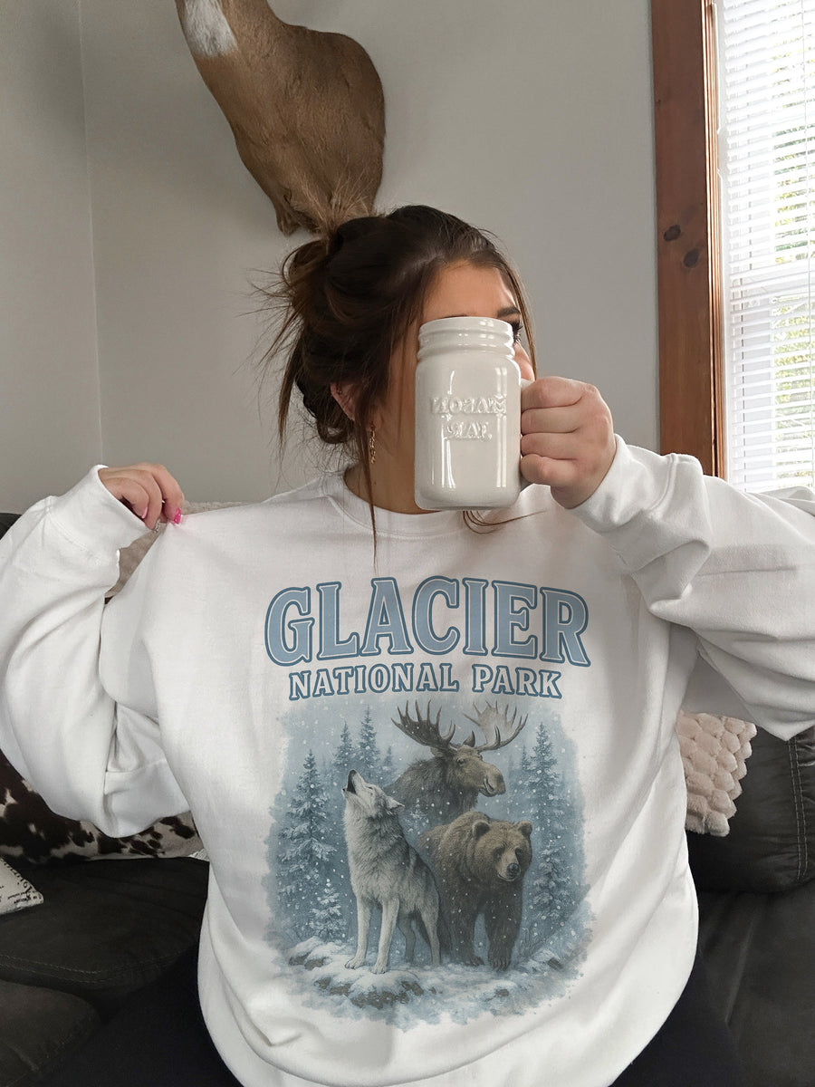 Vintage Glacier National Park