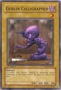 Goblin Calligrapher | SOD-EN004