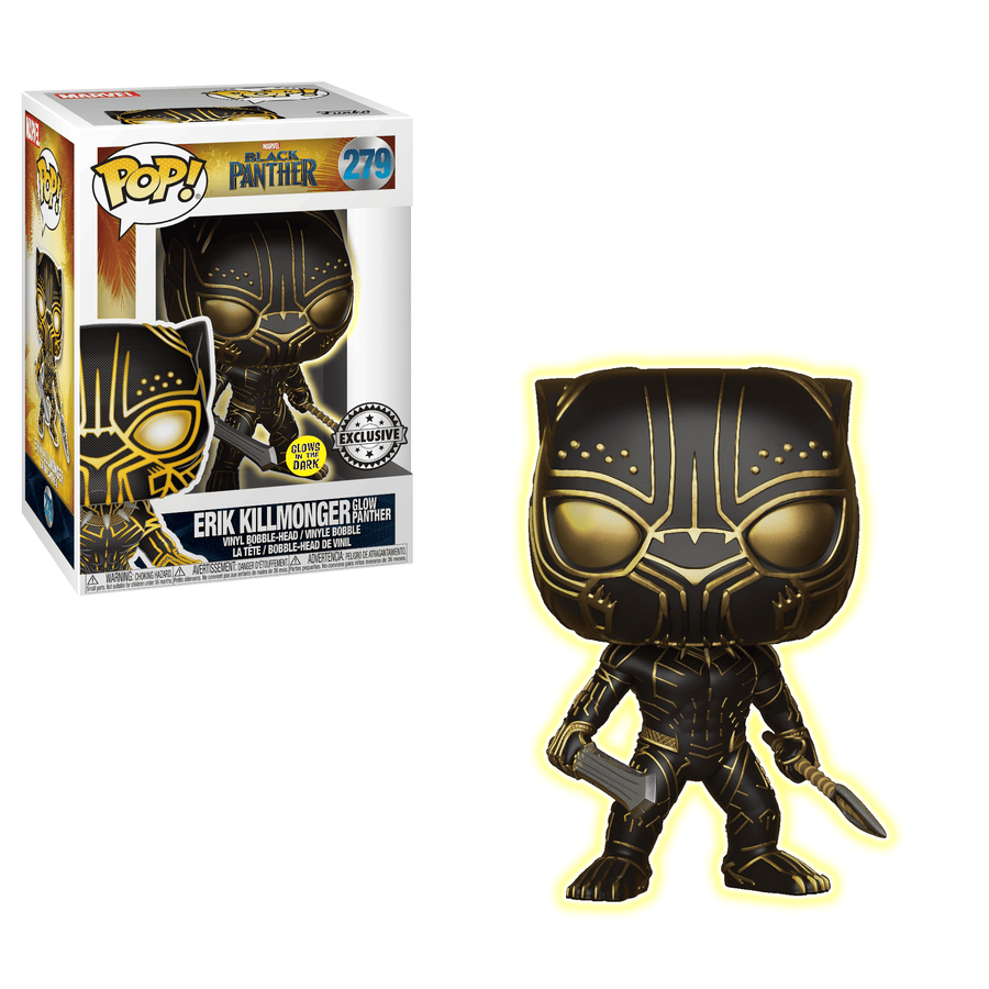 Black Panther-Killmonger Glow Panther(GW)