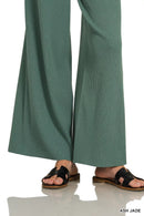 Zenana Viscose Sweater Top & Pants Set
