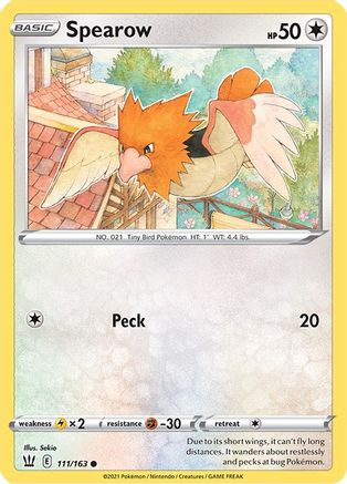 Spearow 111/163 - SWSH05 Battle Styles