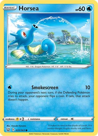 Horsea 031/163 - SWSH05 Battle Styles