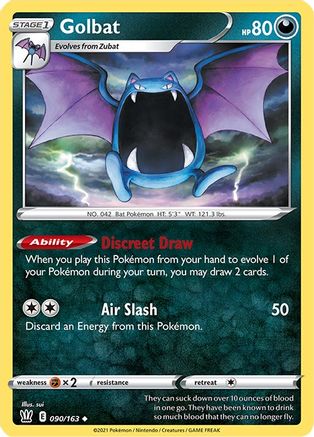 Golbat 090/163 - SWSH05 Battle Styles